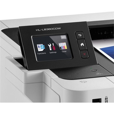 Brother | HL-L8360CDW | Bezprzewodowa | Przewodowa | Kolorowa | Laserowa | A4/Legal | Szara