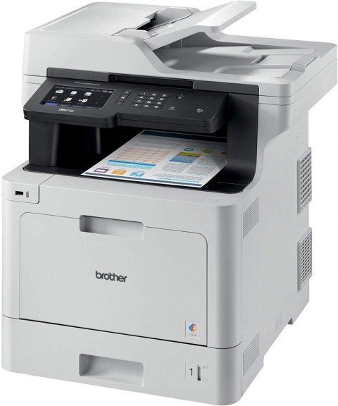 Brother | MFC-L8900CDW | Faks / kopiarka / drukarka / skaner | Kolorowy | Laserowy | A4/Legal | Czarny | Biały