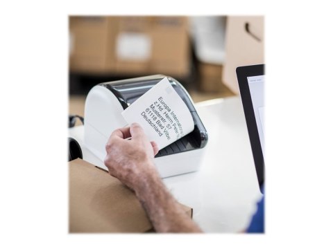 Brother | QL-1100c | Przewodowa | Monochromatyczna | Termiczna | Inna | Czarna | Biała