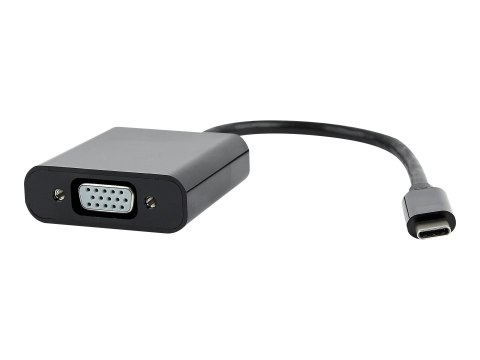 Cablexpert 15 pin HD D-Sub (HD-15) | Męski | 24 pin USB-C | Męski | Czarny | 0,15 m
