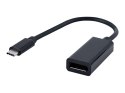 Cablexpert 24 pin USB-C | męski | 20 pin DisplayPort | żeński | 0,15 m