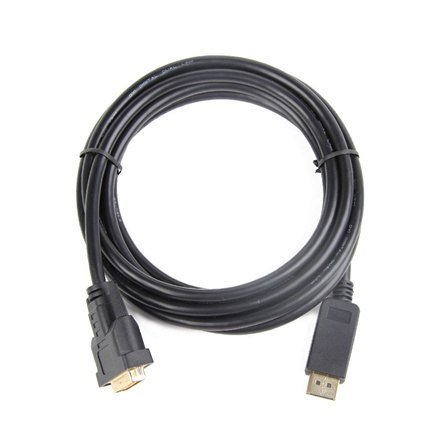 Cablexpert | CC-DPM-DVIM | Kabel Display | Męski | 24+1 pin cyfrowy DVI | Męski | 20 pin DisplayPort | 1.8 m | Czarny