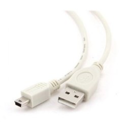 Cablexpert | Kabel USB | Męski | 4-pinowy USB Typ A | Męski | Beżowy | Mini-USB Typ B | 1,8 m