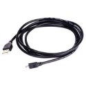 Cablexpert | Kabel USB | Męski | 4-pinowy USB Typ A | Męski | Czarny | 5-pinowy Micro-USB Typ B | 0,5 m