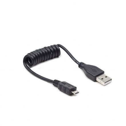 Cablexpert | Kabel USB | Męski | 4-pinowy USB Typ A | Męski | Czarny | 5-pinowy Micro-USB Typ B | 0,6 m