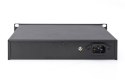 Digitus | 16-portowy przełącznik Gigabit Ethernet | DN-80115 | Niezarządzany | Do montażu w szafie | Ilość portów 10/100 Mb/s (R