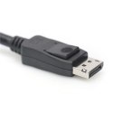 Digitus | Kabel DisplayPort | Męski | 20-pinowy DisplayPort | Męski | Czarny | 20-pinowy DisplayPort | 1 m