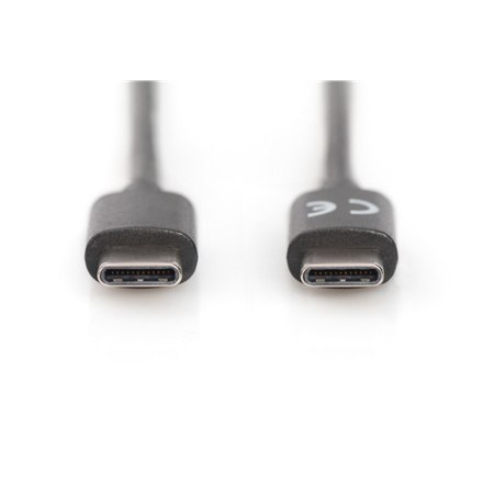 Digitus | Kabel USB-C | Męski | 24-pinowy USB-C | Męski | Czarny | 24-pinowy USB-C | 3 m