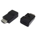 Adapter wideo Gembird | 19 pin HDMI Typ A | Męski | 15 pin HD D-Sub (HD-15) | Żeński