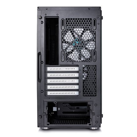 Fractal Design | Define Mini C TG | FD-CA-DEF-MINI-C-BK-TG | Okno boczne | Lewy panel boczny - Szkło hartowane | Czarny | Micro 