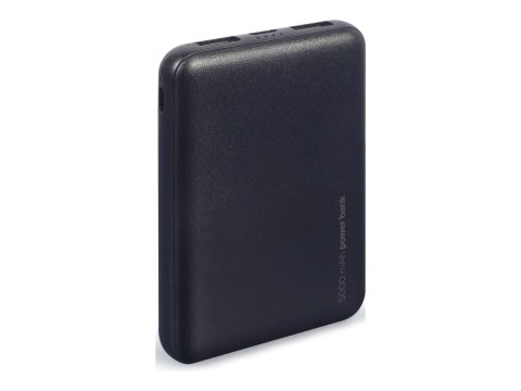 Gembird | PB05-02 | Power Bank | 5000 mAh | 2 x USB-AF | Czarny