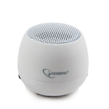 Gembird | SPK-103-W | Biały | Przenośny | Głośnik przenośny