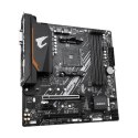 Gigabyte | B550M AORUS ELITE 1.0 | Rodzina procesorów AMD | Gniazdo procesora AM4 | DDR4 DIMM | Gniazda pamięci 4 | Liczba złącz