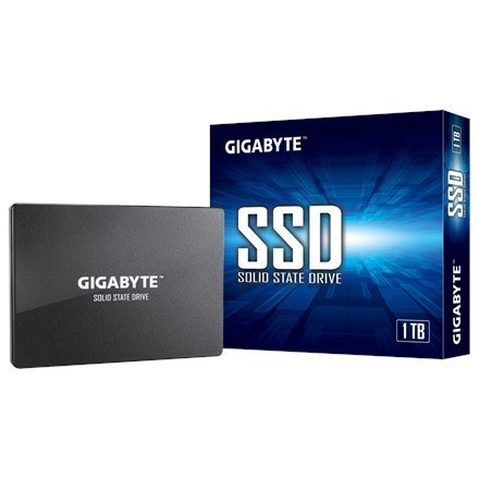 Gigabyte | GP-GSTFS31100TNTD | 1000 GB | Format SSD 2,5 cala | Interfejs SSD SATA | Prędkość odczytu 550 MB/s | Prędkość zapisu 