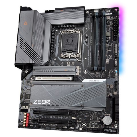Gigabyte | Z690 GAMING X DDR4 1.0 M/B | Rodzina procesorów Intel | Gniazdo procesora LGA1700 | DDR4 DIMM | Gniazda pamięci 4 | O