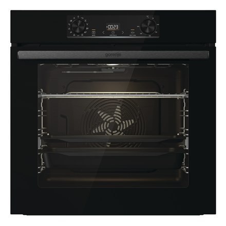 Gorenje | BOS6737E13BG | Piekarnik | 77 L | Wielofunkcyjny | EcoClean | Sterowanie mechaniczne | Funkcja pary | Tak | Wysokość 5