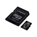 Kingston | Canvas Select Plus | UHS-I | 128 GB | MicroSDXC | Pamięć flash klasy 10 | Adapter SD