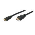 Logilink | High Speed with Ethernet | Męski | 19 pin mini HDMI typ C | Męski | 19 pin HDMI typ A | 2 m