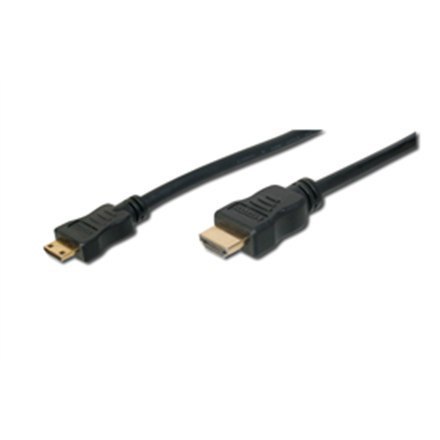 Logilink | High Speed with Ethernet | Męski | 19 pin mini HDMI typ C | Męski | 19 pin HDMI typ A | 2 m