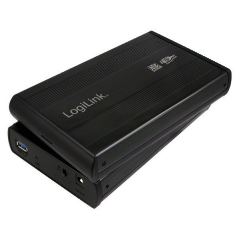 Logilink | Obudowa pamięci masowej | Obudowa 3,5 cala S-SATA HDD USB 3.0 Alu | Dysk twardy | 3,5" | SATA 3Gb/s | USB 3.0