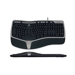 Microsoft | B2M-00006 | Natural Ergonomic Keyboard 4000 | Multimedia | Wired | PL | 1.53 m | Black | English | 1.3 g