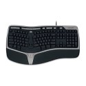 Microsoft | B2M-00006 | Natural Ergonomic Keyboard 4000 | Multimedia | Wired | PL | 1.53 m | Black | English | 1.3 g