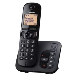 Panasonic | Bezprzewodowy | KX-TGC220FXB | Wbudowany wyświetlacz | ID dzwoniącego | Czarny | Pojemność książki telefonicznej 50 