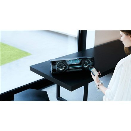 Panasonic | SC-UA3E-K | Bezprzewodowy system głośników | Wejście AUX | Bluetooth | Odtwarzacz CD | Radio FM