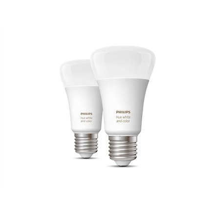 Philips Hue WCA 6,5W A60 E27 opakowanie 2 sztuki Philips Hue | Hue WCA 6,5W A60 E27, opakowanie 2 sztuki | E27 | 6,5 W | RGBW 20