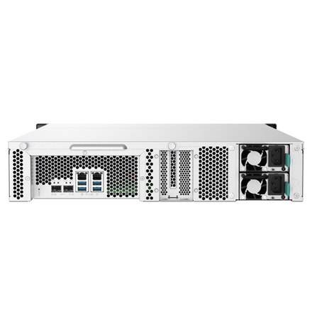 QNAP | 12-Bay | TS-1232PXU-RP-4G | AnnapurnaLabs Alpine | AL324 quad-core | Processor frequency 1.7 GHz | 4 GB | DDR4