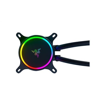 Razer Hanbo Chroma RGB 240mm AIO Liquid Cooler - aRGB Pump Cap Razer | AIO Liquid Cooler | Hanbo Chroma RGB 240mm | W
