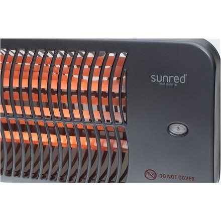 SUNRED | Grzejnik | LUG-2000W, Lugo Quartz Wall | Podczerwień | 2000 W | Liczba poziomów mocy | Odpowiedni do pomieszczeń do m² 