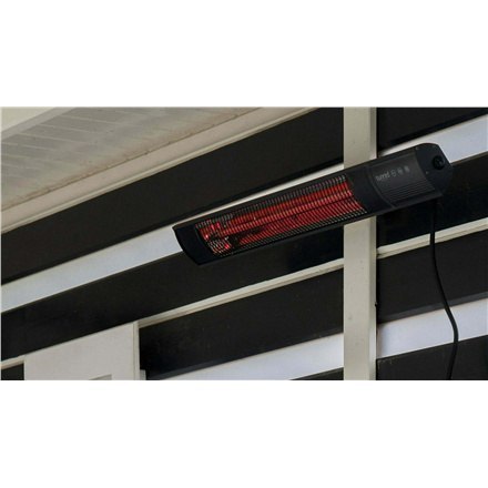 SUNRED | Grzejnik | RD-DARK-15, ciemna ściana | Podczerwień | 1500 W | Liczba poziomów mocy | Odpowiedni do pomieszczeń do m² | 