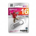 Silicon Power | Firma F80 | 16 GB | USB 2.0 | Srebrny