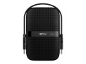 Silicon Power Portable Hard Drive Armor A60 1000 GB, USB 3.2, Black