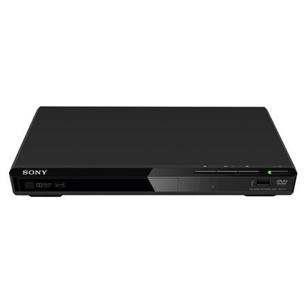 Sony | Odtwarzacz DVD | DVP-SR370B | JPEG, MP3, MPEG-4, WMA, AAC i Linear PCM