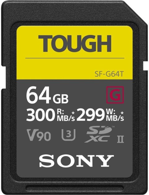 Sony | SF64TG | 64 GB | MicroSDXC | Pamięć flash klasy 10