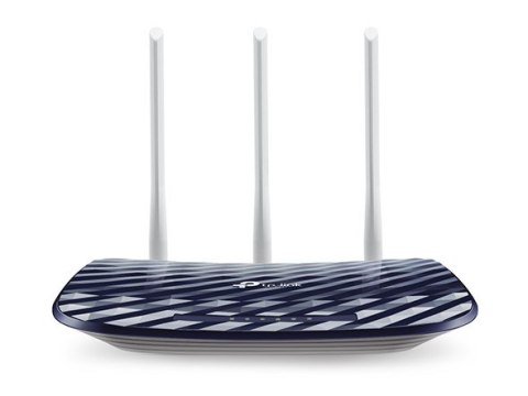 TP-LINK | Router | Archer C20 | 802.11ac | 300+433 Mbit/s | 10/100 Mbit/s | Porty Ethernet LAN (RJ-45) 4 | Obsługa sieci mesh Ni
