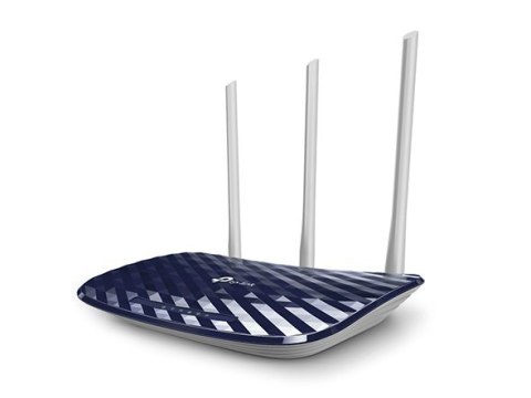 TP-LINK | Router | Archer C20 | 802.11ac | 300+433 Mbit/s | 10/100 Mbit/s | Porty Ethernet LAN (RJ-45) 4 | Obsługa sieci mesh Ni