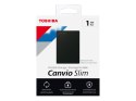 Toshiba | Canvio Slim | HDTD310EK3DA | 1000 GB | 2,5 " | USB 3.2 Gen1 | Czarny