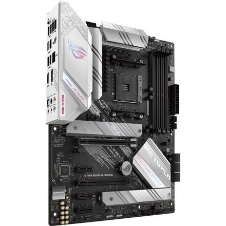 Asus | ROG STRIX B550-A GAMING | Rodzina procesorów AMD | Gniazdo procesora AM4 | DDR4 DIMM | Gniazda pamięci 4 | Obsługiwane in