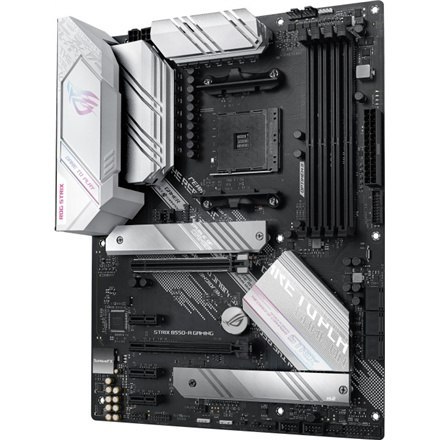 Asus | ROG STRIX B550-A GAMING | Rodzina procesorów AMD | Gniazdo procesora AM4 | DDR4 DIMM | Gniazda pamięci 4 | Obsługiwane in