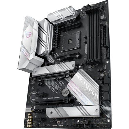 Asus | ROG STRIX B550-A GAMING | Rodzina procesorów AMD | Gniazdo procesora AM4 | DDR4 DIMM | Gniazda pamięci 4 | Obsługiwane in