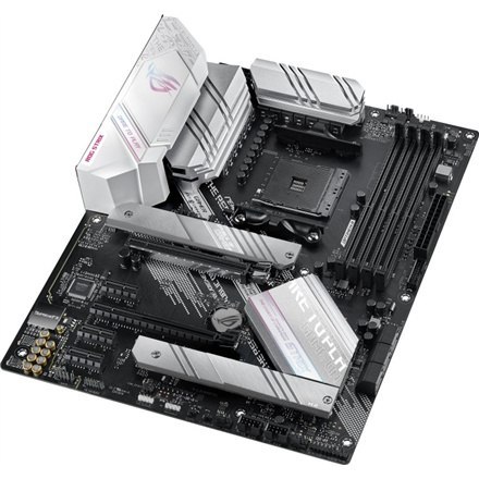 Asus | ROG STRIX B550-A GAMING | Rodzina procesorów AMD | Gniazdo procesora AM4 | DDR4 DIMM | Gniazda pamięci 4 | Obsługiwane in