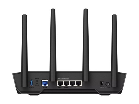 Asus | Wireless Wifi 6 AX4200 Dual Band Gigabit Router, UK | TUF-AX4200 | 802.11ax | 3603+574 Mbit/s | 10/100/1000 Mbit/s | Port
