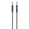 Belkin | Kabel audio | Męski | Mini-phone stereo 3,5 mm | Mini-phone stereo 3,5 mm | Czarny | 1,22 m