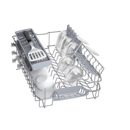 Bosch Serie | 2 | Zmywarka do zabudowy | W pełni zintegrowana | SPV2IKX10E | Szerokość 44,8 cm | Wysokość 81,5 cm | Klasa F | Pr