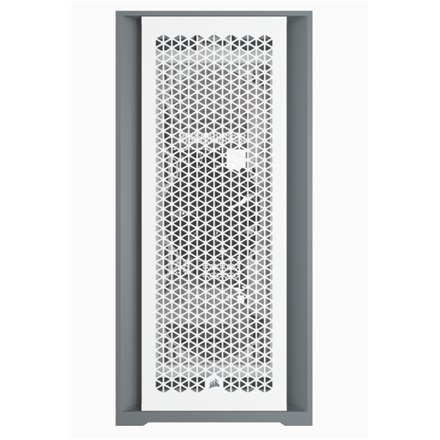 Corsair | Obudowa komputerowa | iCUE 5000D | Okno boczne | Biały | ATX | Zasilacz w zestawie Nie | ATX