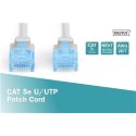 Digitus | CAT 5e | Kabel krosowy | Skrętka nieekranowana (UTP) | Męski | RJ-45 | Męski | RJ-45 | Szary | 2 m