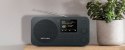 Muse | M-128 DBT | Funkcja alarmu | NFC | Wejście AUX | Czarny | Radio stołowe DAB+/FM z Bluetooth